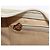 LOEWE Anagram Shoulder Bag Suede Beige Gold Tone - vista 19