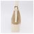 LOEWE Anagram Shoulder Bag Suede Beige Gold Tone - vista 4