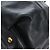 PRADA Side Ribbon Hand Bag Leather Black Gold BR4240 - vista 15