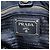 PRADA Side Ribbon Hand Bag Leather Black Gold BR4240 - vista 19