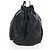 PRADA Side Ribbon Hand Bag Leather Black Gold BR4240 - vista 4