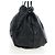 PRADA Side Ribbon Hand Bag Leather Black Gold BR4240 - vista 5