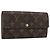 LOUIS VUITTON Monogram Portefeuille Sarah Long Wallet M60531 LV