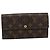 LOUIS VUITTON Monogram Portefeuille Sarah Long Wallet M60531 LV - vista 2