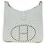 Hermès HERMES Evelyn 1GM Shoulder Bag Leather White Silver - vista 2