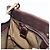 FENDI Zucca Canvas Shoulder Bag Brown Black - vista 19