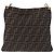 FENDI Zucca Canvas Shoulder Bag Brown Black - vista 2