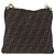 FENDI Zucca Canvas Shoulder Bag Brown Black - vista 3
