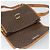 Céline CELINE Macadam Shoulder Bag PVC Leather Brown Gold Tone - vista 15