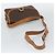 Céline CELINE Macadam Shoulder Bag PVC Leather Brown Gold Tone - vista 7