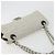 CHANEL Sports Line Choco Bar Chain Bag Coton Gris Argent CC - vue 6