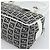 FENDI Zucchino Canvas Hand Bag Navy Silver - vista 16
