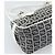 FENDI Zucchino Canvas Hand Bag Navy Silver - vista 17