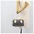 FENDI Zucchino Canvas Hand Bag Navy Silver - vista 23