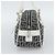 FENDI Zucchino Canvas Hand Bag Navy Silver - vista 3