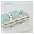 GUCCI GG Canvas Hand Bag Light Blue Gold 000 0851 - vista 6