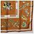 Hermès HERMES Carre 90 Scarf  Quai Aux Fleurs  Silk Brown - vista 10