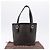 Céline CELINE Macadam Canvas Tote Bag PVC Leather Black Gold - vista 12