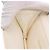 CHANEL Matelasse Chain Shoulder Bag Lamb Skin White Gold CC - vista 22