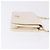 CHANEL Matelasse Chain Shoulder Bag Lamb Skin White Gold CC - vista 4