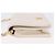 CHANEL Matelasse Chain Shoulder Bag Lamb Skin White Gold CC - vista 5