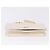 CHANEL Matelasse Chain Shoulder Bag Lamb Skin White Gold CC - vista 6