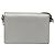 PRADA Schultertasche Saffiano-Leder Silber - Ansicht 2