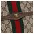 GUCCI GG Supreme Web Sherry Line Clutch Bag PVC Beige 89 01 007 - vista 8