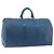 LOUIS VUITTON Epi Keepall 50 Boston Bag Blue M42965 LV