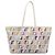 FENDI Zucca Canvas Tote Bag PVC Multicolor Gold - vista 13