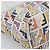 FENDI Zucca Canvas Tote Bag PVC Multicolor Gold - vista 15