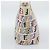 FENDI Zucca Canvas Tote Bag PVC Multicolor Gold - vista 3