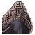 FENDI Zucca Canvas Mamma Baguette Shoulder Bag Brown Black - vista 23