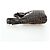 FENDI Zucca Canvas Mamma Baguette Shoulder Bag Brown Black - vista 3