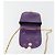 Céline CELINE Star Ball Chain Shoulder Bag Leather Purple Gold - vista 10