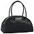 PRADA Handtasche Nylon Leder Schwarz Silber