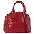LOUIS VUITTON Monogram Vernis Alma BB Red Rose Andian M91771 LV