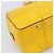 GUCCI Diamante Hand Bag Leather Yellow Silver 354332 - vista 14