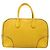 GUCCI Diamante Hand Bag Leather Yellow Silver 354332 - vista 2