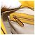GUCCI Diamante Hand Bag Leather Yellow Silver 354332 - vista 21