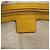 GUCCI Diamante Hand Bag Leather Yellow Silver 354332 - vista 23
