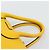 GUCCI Diamante Hand Bag Leather Yellow Silver 354332 - vista 8