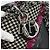 Christian Dior Diorissimo Hand Bag Canvas Black White - vista 10