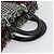 Christian Dior Diorissimo Hand Bag Canvas Black White - vista 7