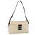 FENDI Zucca Canvas Mamma Baguette Shoulder Bag Ivory Silver