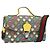GUCCI GG Supreme Shoulder Bag PVC 2way Beige Silver 525515