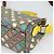 GUCCI GG Supreme Shoulder Bag PVC 2way Beige Silver 525515 - vista 14