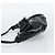 Salvatore Ferragamo Vala Shoulder Bag Patent Black Silver - vista 3