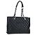 CHANEL Matelasse COCO Mark Chain Bag Caviar Skin Black Silver CC