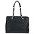 CHANEL Matelasse COCO Mark Chain Bag Caviar Skin Black Silver CC - vista 13
